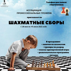 Шахматные сборы 2022