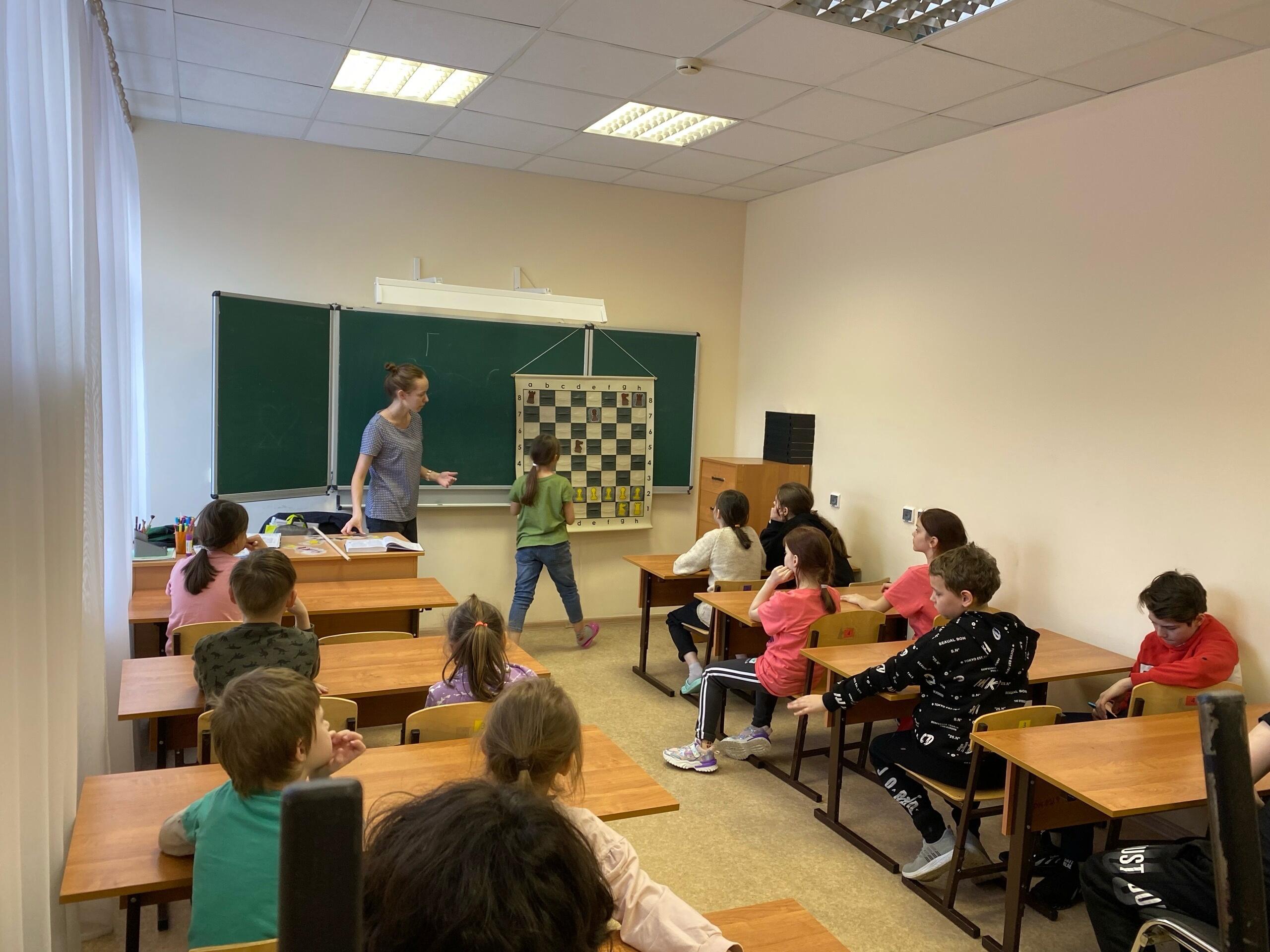 Развитие познавательной деятельности детей на занятиях шахматами