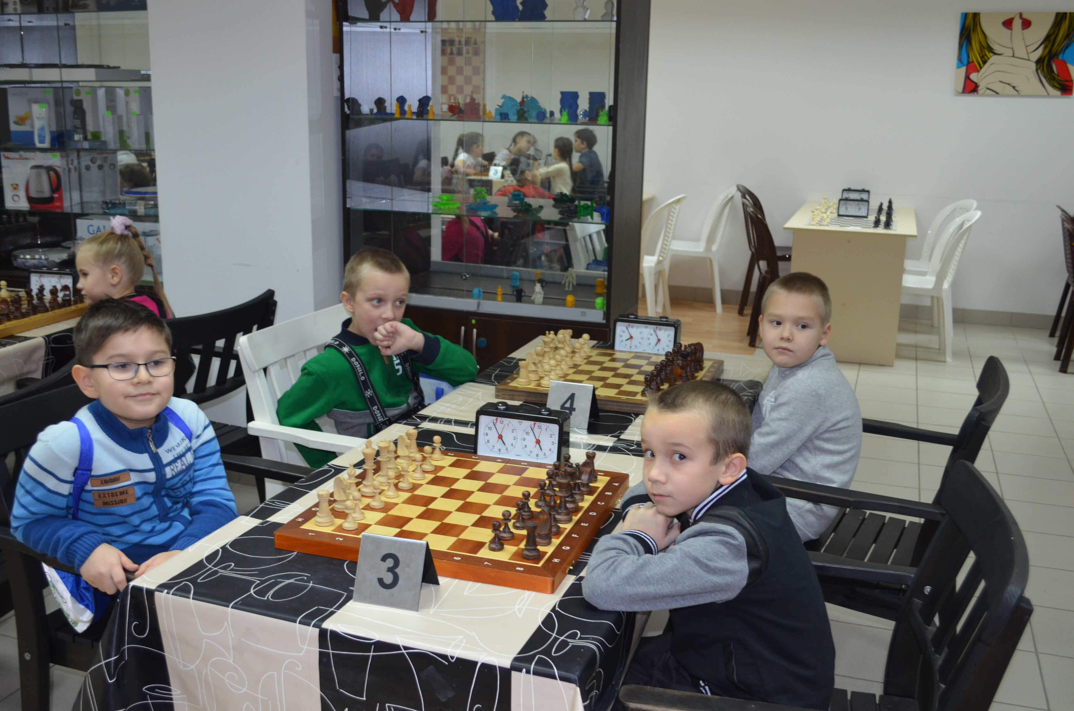 Первые соревнования 2016 года в шахматном клубе 'Фианкетто'