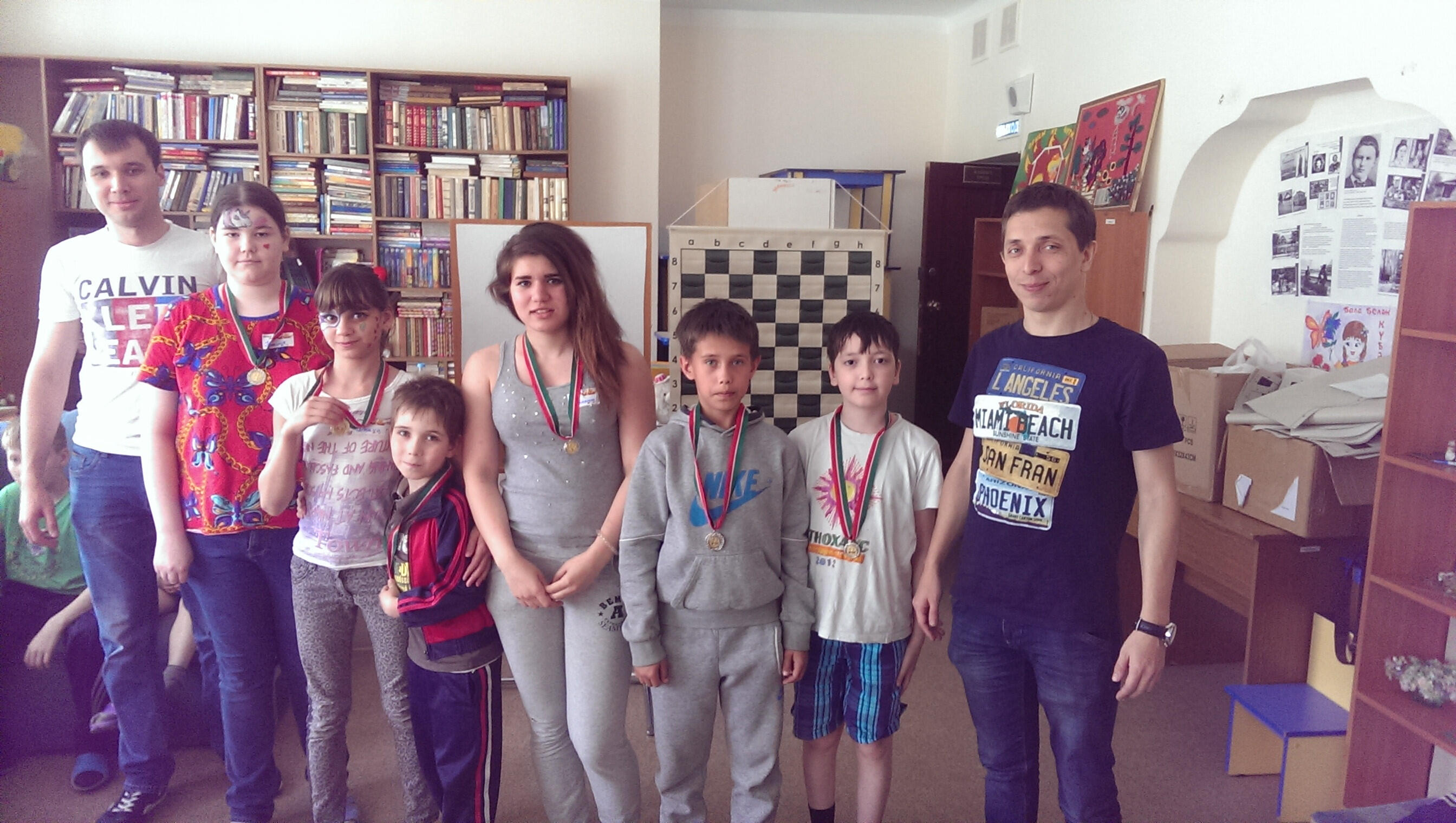 1 июня в День защиты детей прошли мероприятия по шахматам